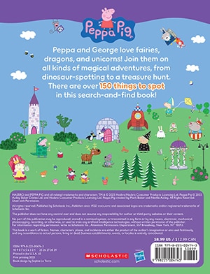 Back cover_Where's Peppa? Magical Adventures Search-and-Find (Peppa Pig)