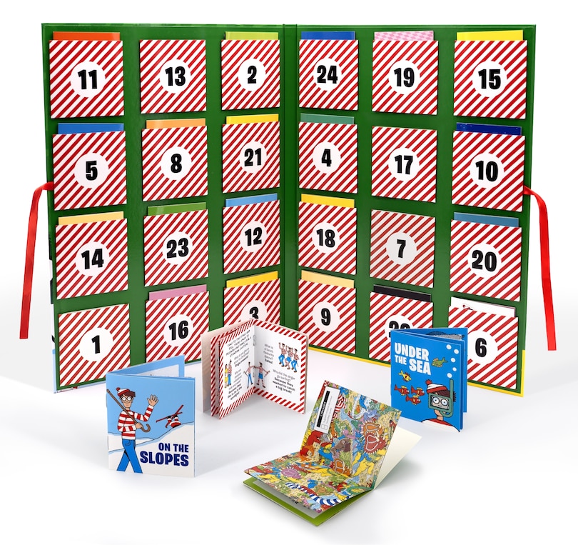 Aper&ccedil;u du contenu_Where's Waldo? Advent Calendar 24-Book Collection