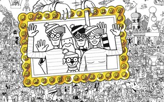 Sample content 2_Where's Waldo? The Official Coloring Book