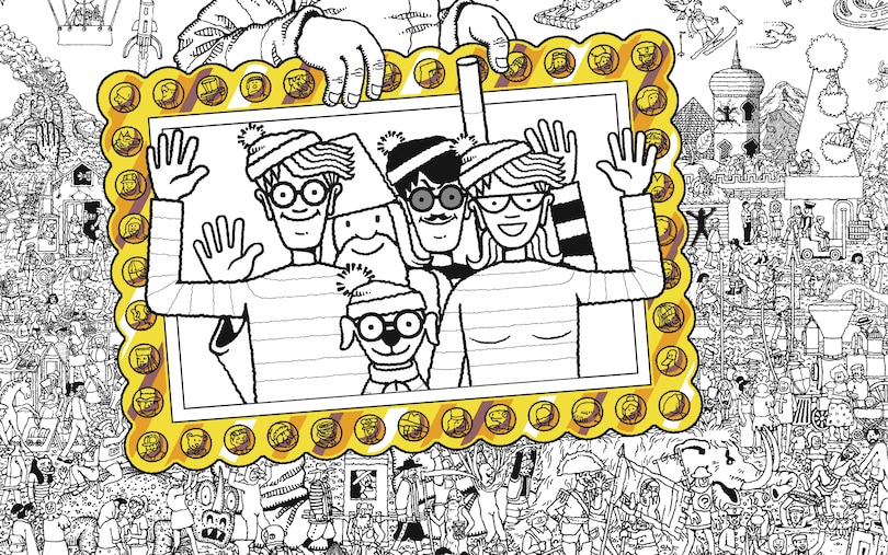 Sample content 2_Where's Waldo? The Official Coloring Book