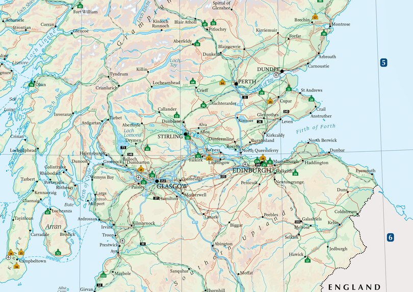 Sample content 2_Whisky Map of Scotland: Discover where Scotland’s national drink is produced (Collins Pictorial Maps)