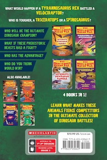 Couverture arrière_Who Would Win?: Dinosaur Destruction