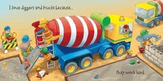 Sample content_Why I Love Diggers and Trucks