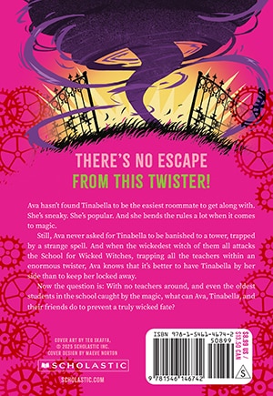 Back cover_Wicked on the Wind (The School for Wicked Witches, book3)