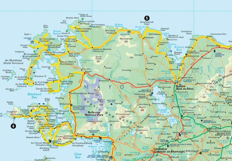 Aper&ccedil;u du contenu 3_Wild Atlantic Way Pocket Map