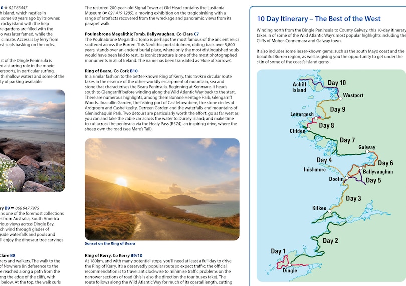 Aper&ccedil;u du contenu 4_Wild Atlantic Way Pocket Map