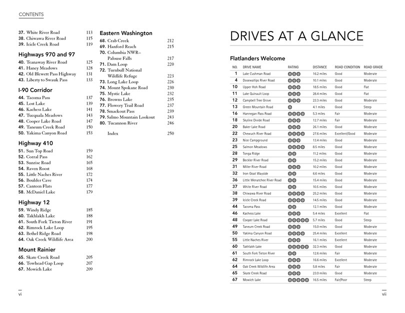 Aperçu du contenu 2_Wild Roads Washington, 2nd Edition