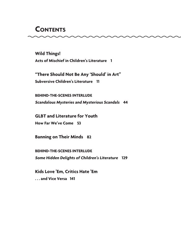 Sample content_Wild Things! Acts Of Mischief In Children's Literature