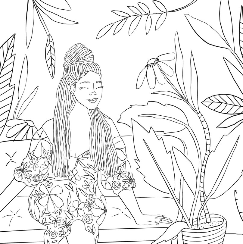 Aperçu du contenu 4_Wildly Loved Coloring Book
