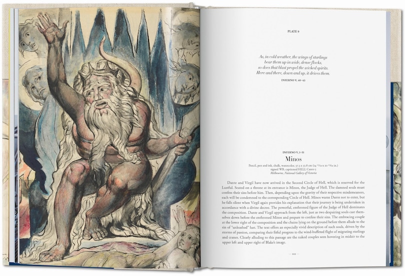 Aperçu du contenu 3_William Blake. Dante’s ‘Divine Comedy’. The Complete Drawings