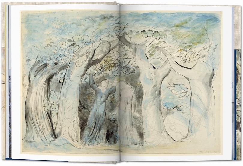 Aperçu du contenu 4_William Blake. Dante’s ‘Divine Comedy’. The Complete Drawings
