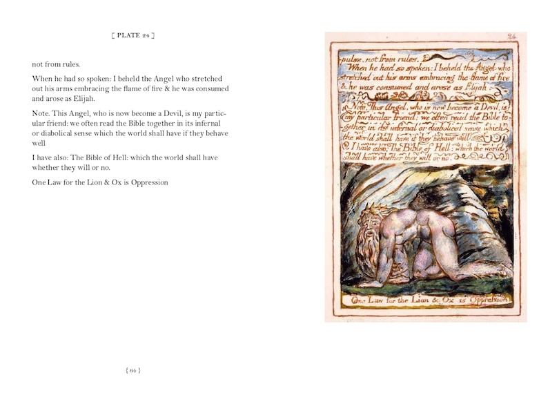 Aper&ccedil;u du contenu_William Blake: Marriage of Heaven & Hell