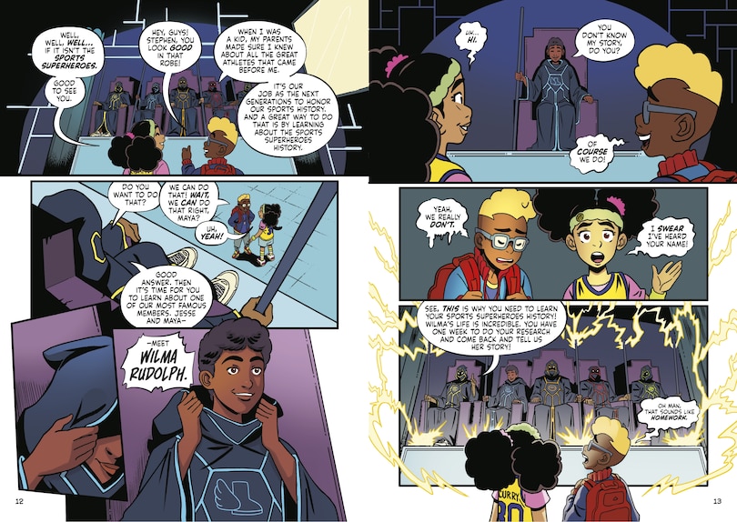 Aperçu du contenu 2_Wilma Rudolph: The Graphic Novel