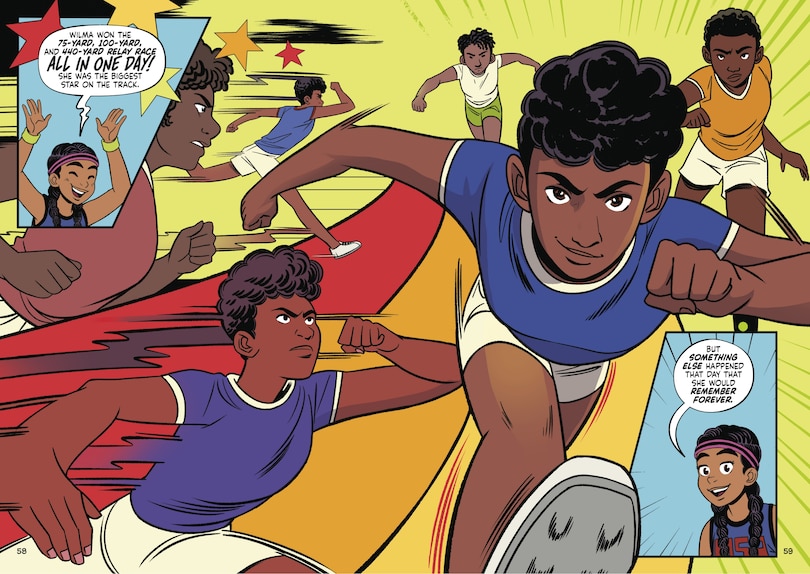 Aperçu du contenu 4_Wilma Rudolph: The Graphic Novel