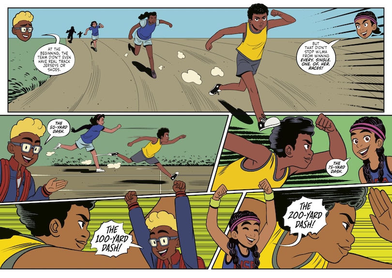 Aperçu du contenu 3_Wilma Rudolph: The Graphic Novel