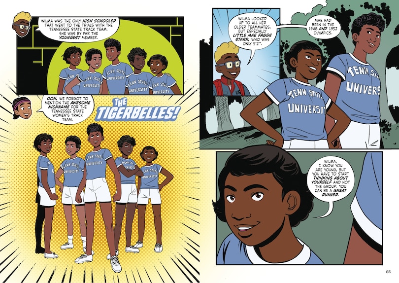 Aperçu du contenu 5_Wilma Rudolph: The Graphic Novel