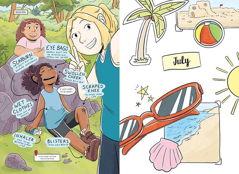 Sample content 2_Winging It: A Graphic Novel