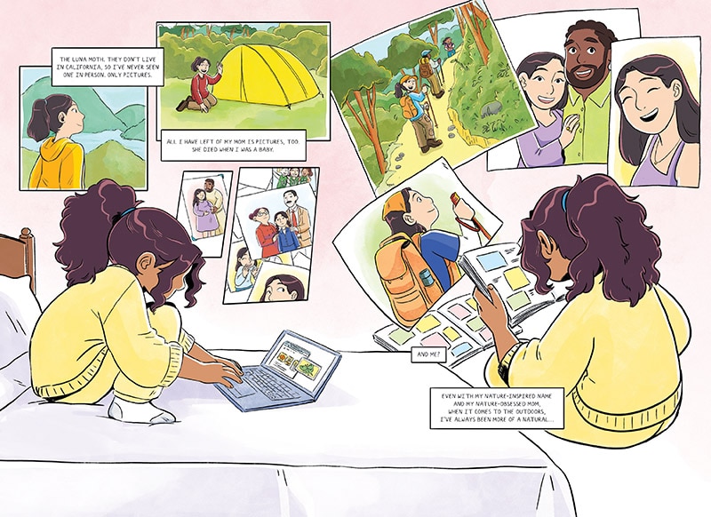 Sample content 3_Winging It: A Graphic Novel