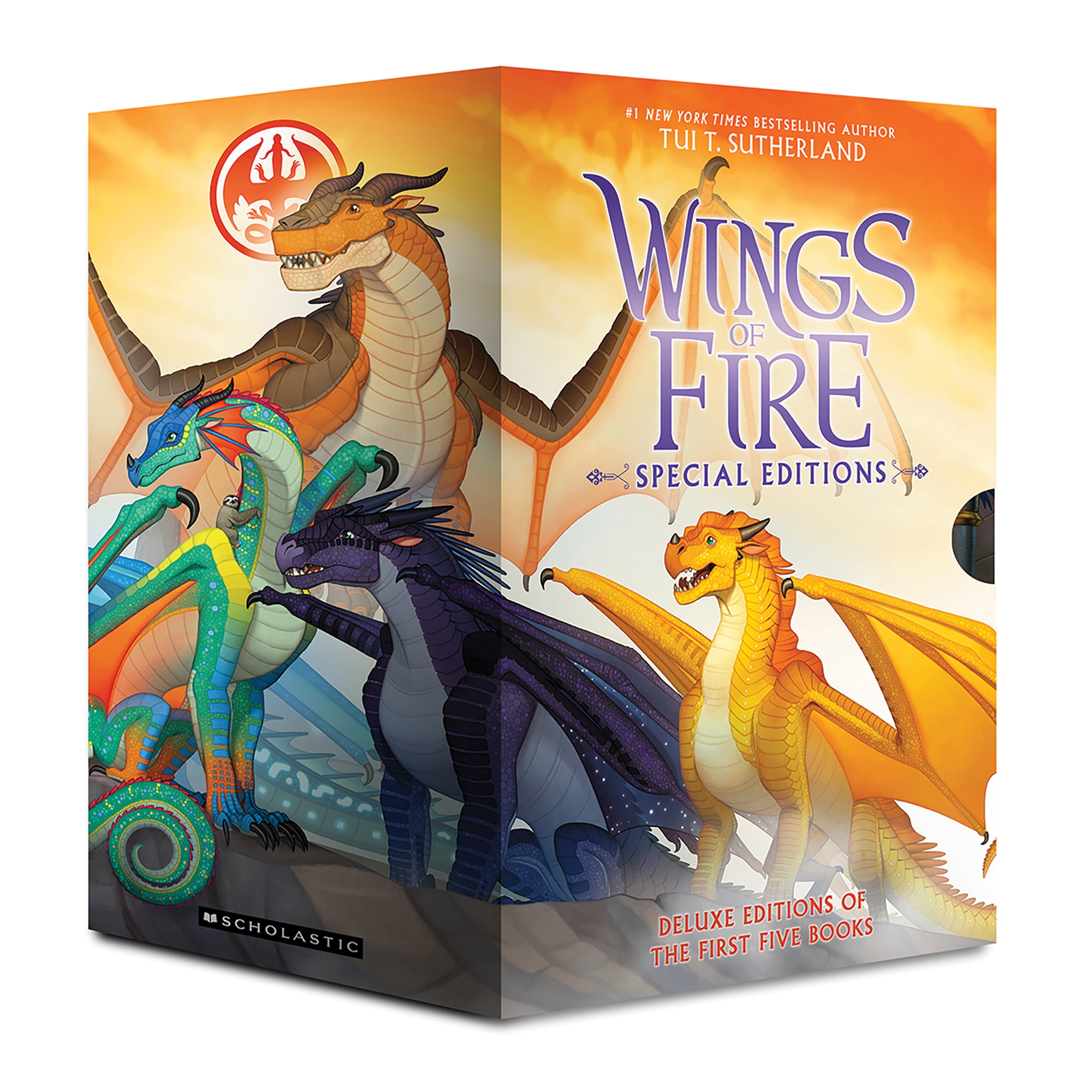 Wings Of Fire #1-5 Special Edition Box Set Book By Tui T