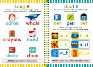 Sample content_Wipe-Clean Workbooks Wipe-Clean Workbook Kindergarten Phonics