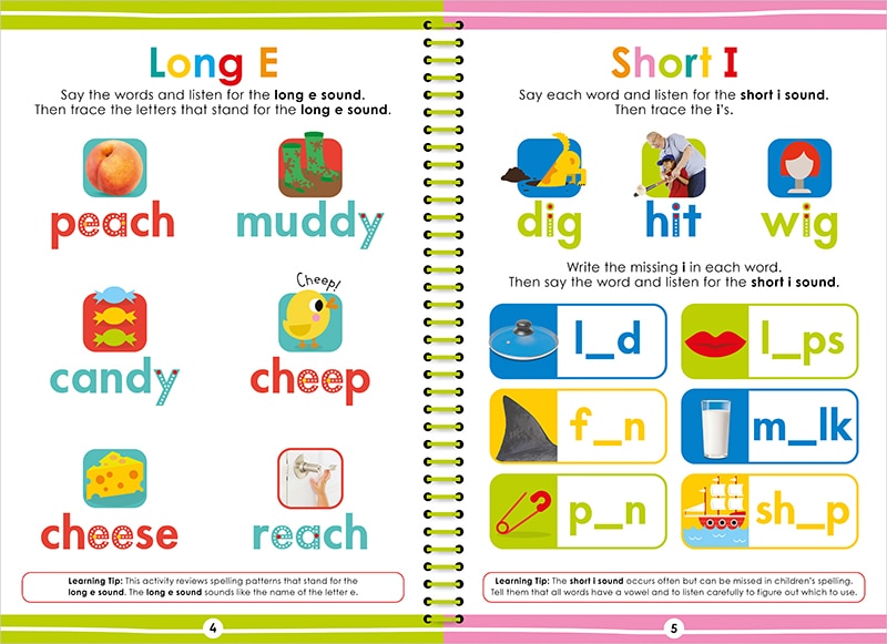 Sample content 2_Wipe-Clean Workbooks Wipe-Clean Workbook Kindergarten Phonics