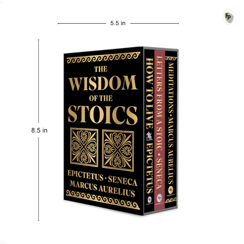 Aper&ccedil;u du contenu 4_Wisdom of the Stoics Boxed Set (Deluxe Hardbound Edition), The