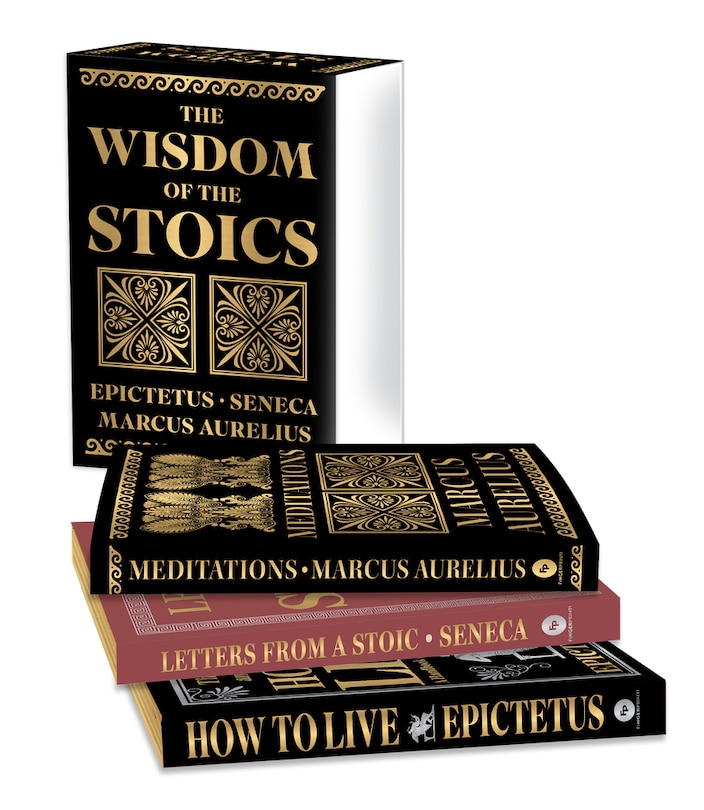 Aper&ccedil;u du contenu 5_Wisdom of the Stoics Boxed Set (Deluxe Hardbound Edition), The