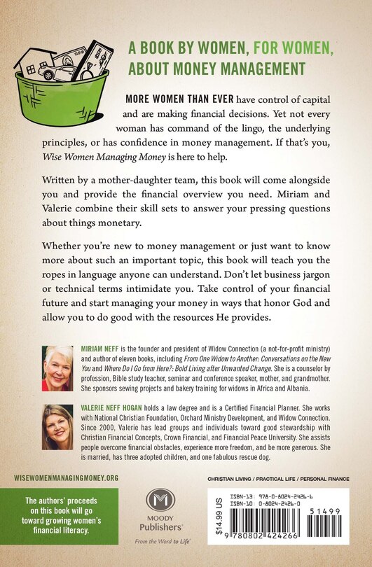 Back cover_Wise Women Managing Money