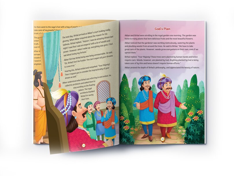 Aper&ccedil;u du contenu_Witty Stories of Akbar and Birbal: Volume 10