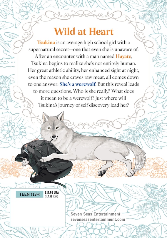 Back cover_Wolf's Daughter: A Werewolf's Tale Vol. 1
