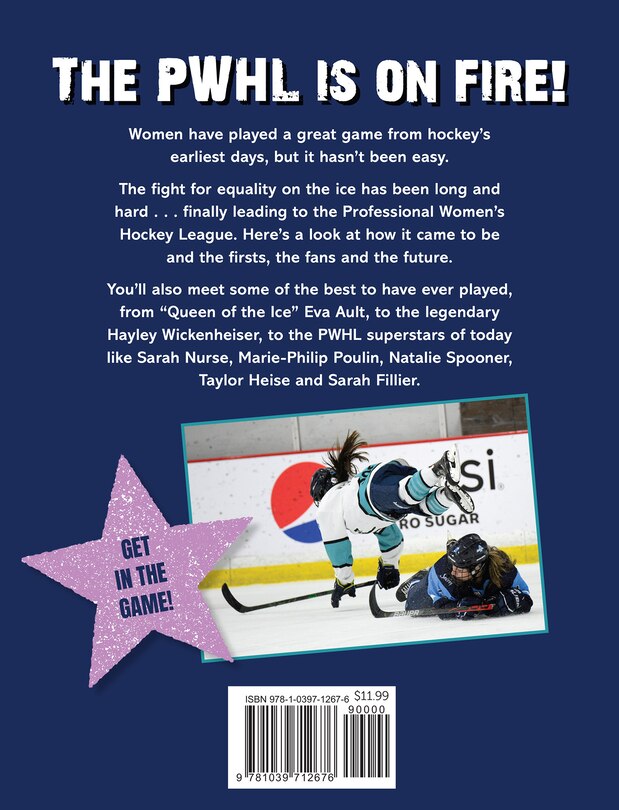 Couverture arri&egrave;re_Women's Hockey Fanbook