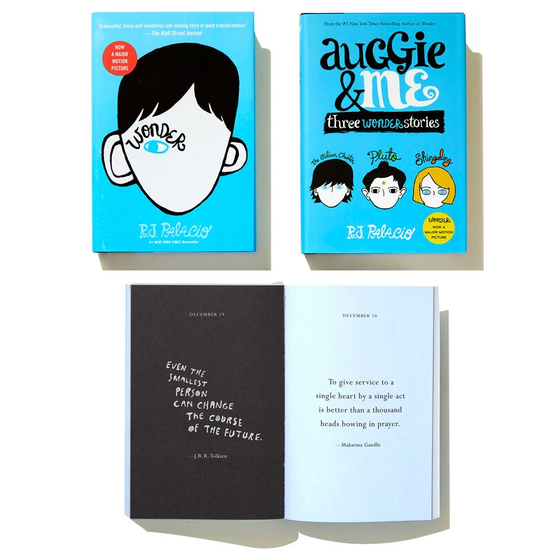 Sample content 3_Wonder, Auggie & Me, 365 Days of Wonder boxed set