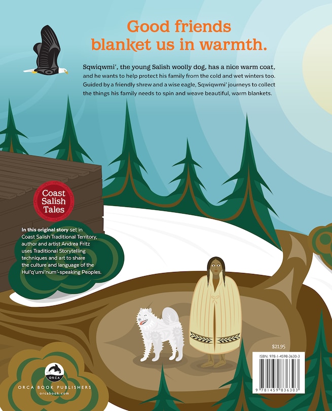 Couverture arri&egrave;re_Woolly Dog Warms His Family