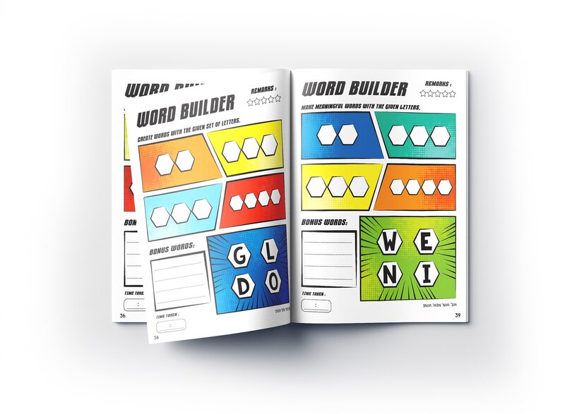 Sample content_Word Builder Activity Book: Level 1