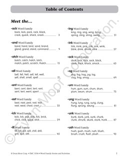Sample content_Word Family Stories and Activities, Kindergarten - Grade 2 (Level B), Teacher Resource