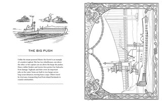 Sample content 3_Working Boats Coloring Book (Coloring Books for Kids Ages 8-12)