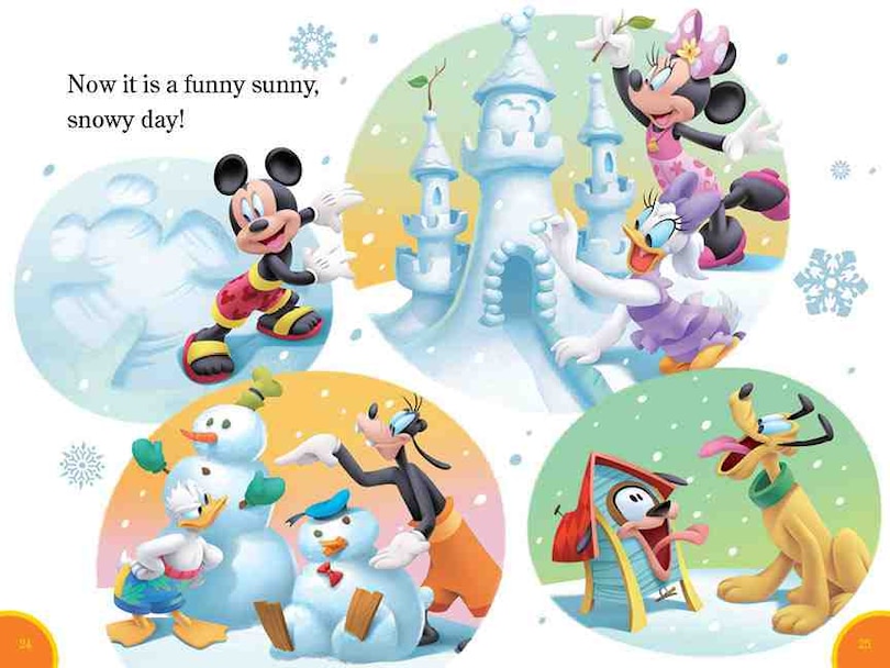 Aperçu du contenu 3_World of Reading: Mickey Mouse Funhouse: The Summer Snow Day