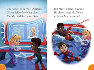 Aperçu du contenu 3_World of Reading: Spidey and His Amazing Friends: Super Hero Hiccups