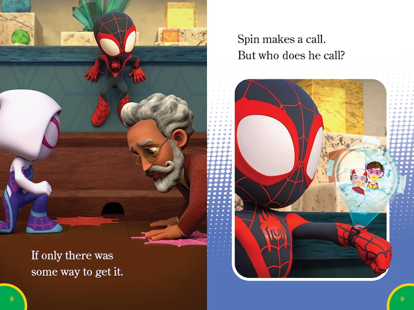 Aperçu du contenu_World of Reading: Spidey and His Amazing Friends The Ant Thief