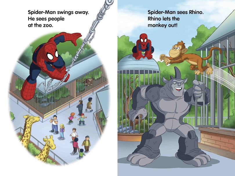 Sample content_World of Reading: Super Hero Adventures: Thwip! You Are It!