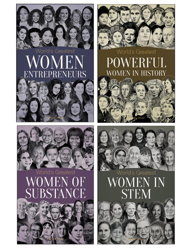 Sample content_World’s Greatest Library- A Collection of 100 Women Personalities (Boxed Set of 4 books)