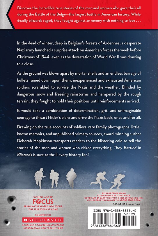 Couverture arrière_World War II Close Up: They Battled in Blizzards