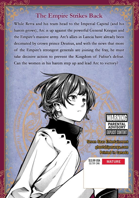 Back cover_World's End Harem: Fantasia Vol. 14