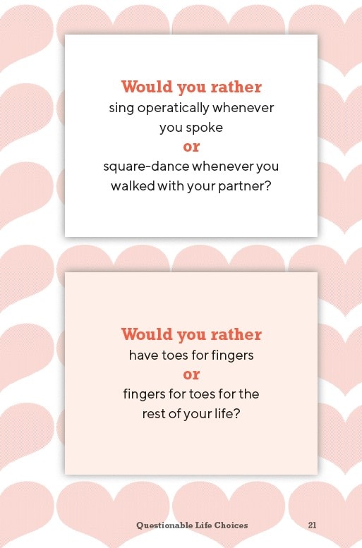 Sample content 3_Would You Rather? Questions for Couples