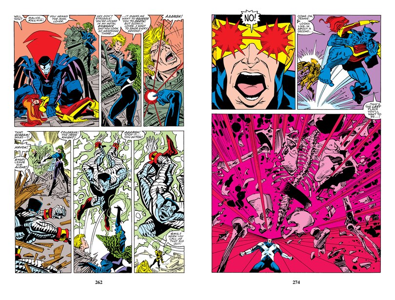 Sample content_X-Factor: The Original X-Men Omnibus Vol. 2 Walter Simonson Inferno Cover