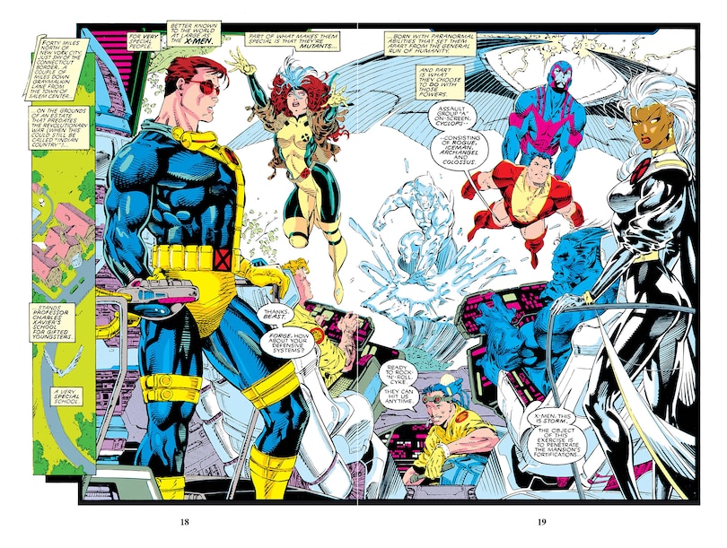Sample content 2_X-MEN: BLUE & GOLD - MUTANT GENESIS OMNIBUS
