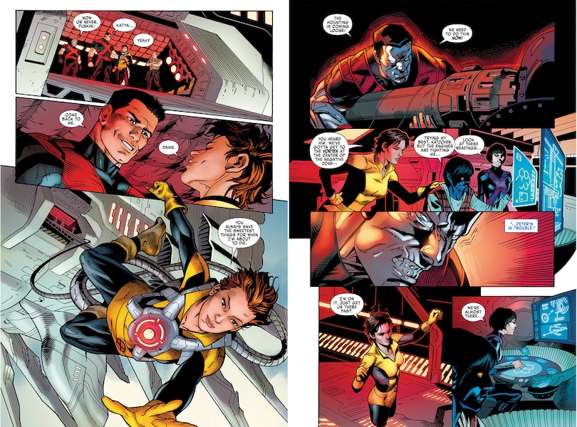 Sample content_X-MEN BY MARC GUGGENHEIM OMNIBUS KEN LASHLEY COVER