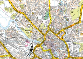 Aper&ccedil;u du contenu 3_York A-Z Pocket Street Map