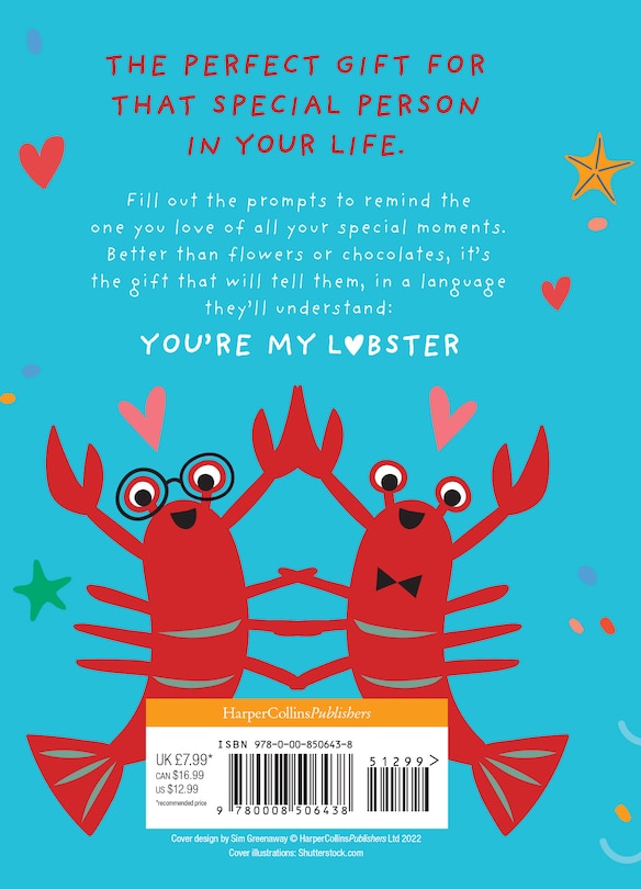 Couverture arri&egrave;re_You&rsquo;re My Lobster