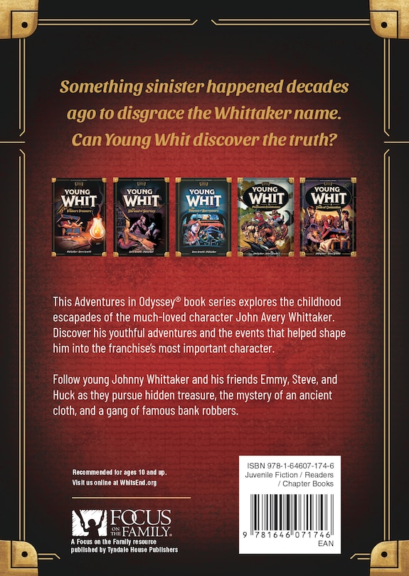Back cover_Young Whit Books 1-5 Set: The Glorious Burden